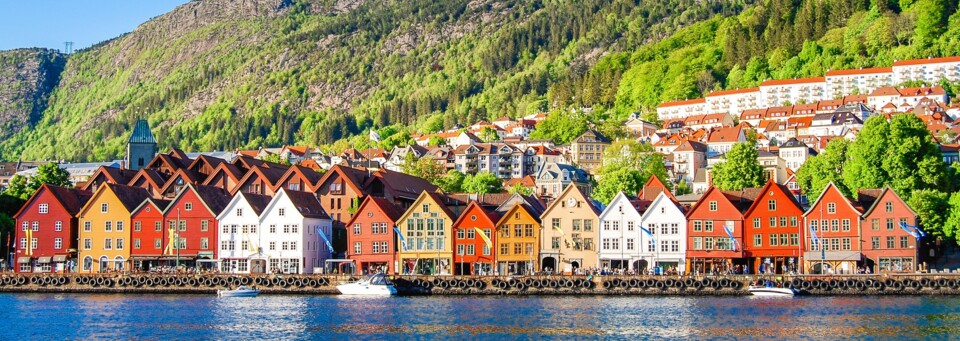 Bergen Stadtteil Bryggen