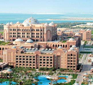 Emirates Palace: Aussenansicht Emirates Palace: Aussenansicht