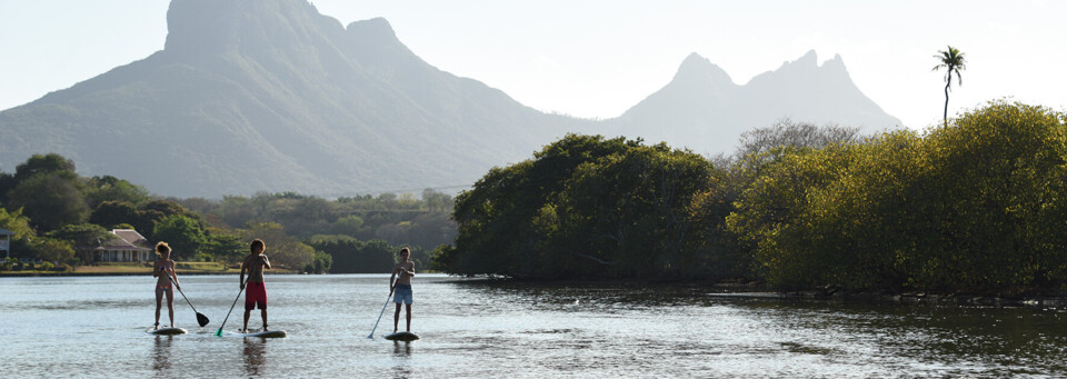 Stand-Up Paddling des Veranda Tamarin