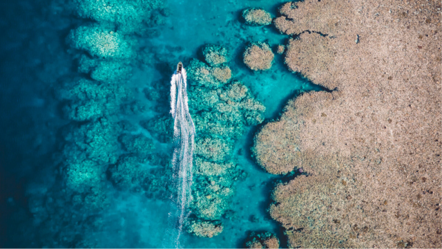 Rowley Shoals Marine Park bei Broome,