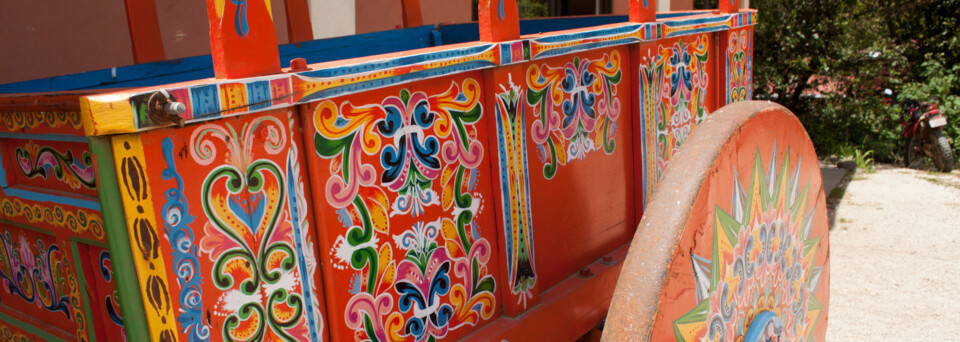 Trapiche Coffee Plantation Cart Costa Rica