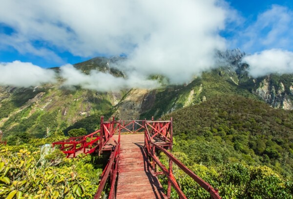 Mount Kinabalu in Borneo