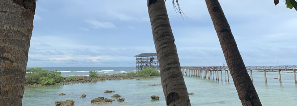 Pier an der Cloud 9 Siargao