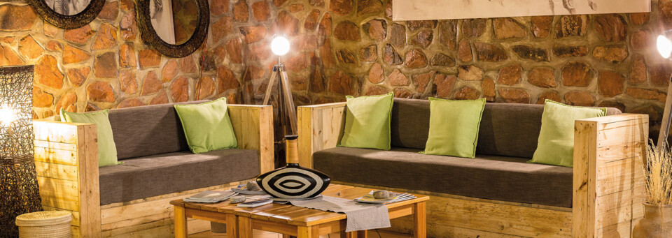 Lounge der The Elegant Desert Lodge