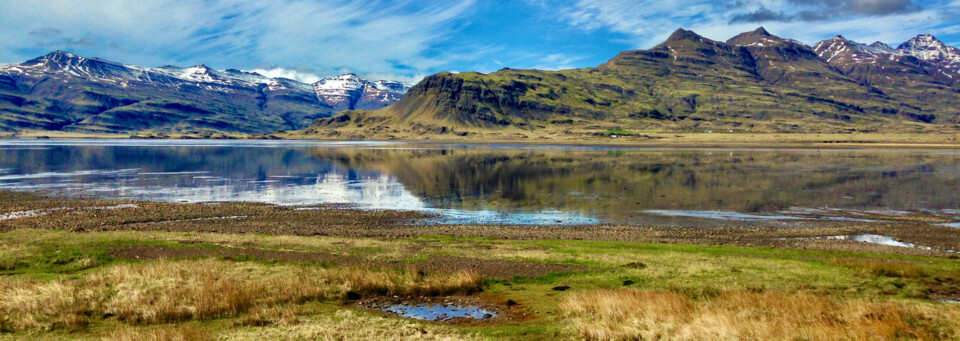 Landschaft im Osten Islands