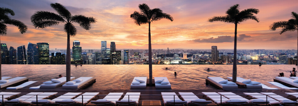 SkyPark des Marina Bay Sands in Singapur