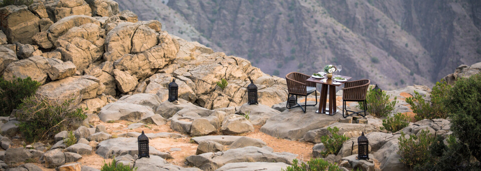 Dining des Anantara Al Jabal Al Akhdar Resort