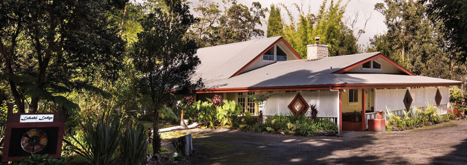 Außenansicht der Lokahi Lodge