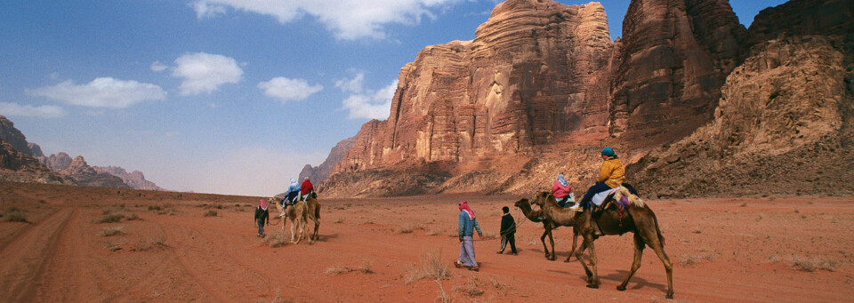 Wadi Rum, Wüstenlandschaft Jordaniens