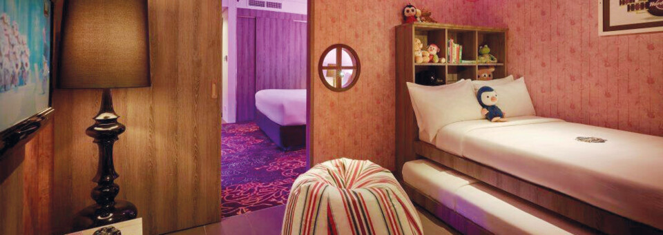 Roxity Kids Suite Beispiel des Hard Rock Hotel auf Penang