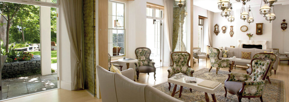 Lounge des Oude Werf Hotel in Stellenbosch 