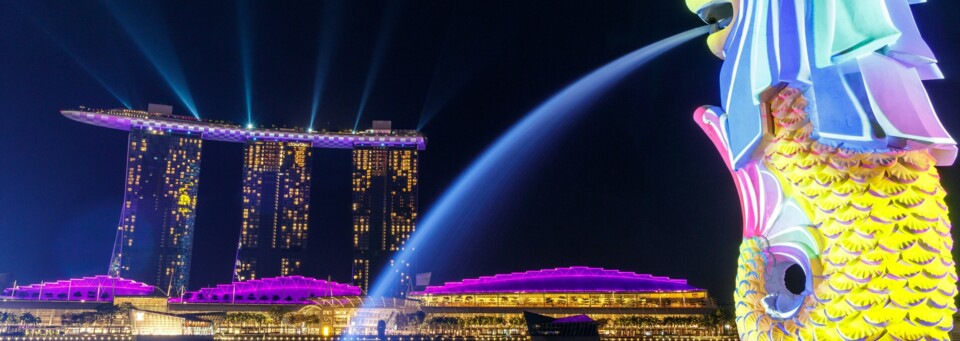 Merlion Park, Singapur