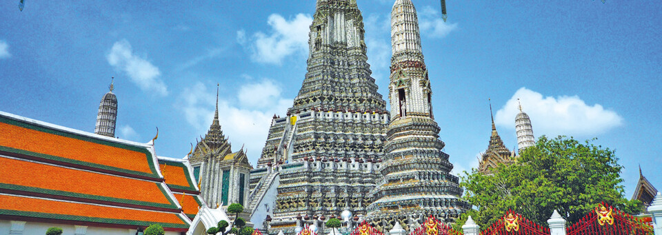 Außenansicht Wat Arun Bangkok