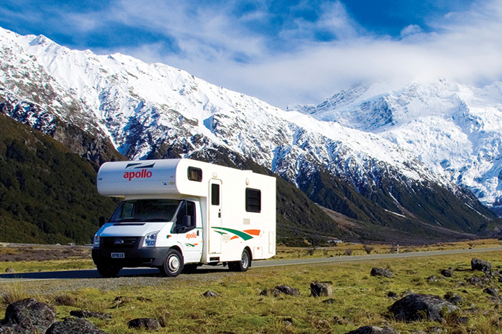 Außenansicht des Apollo Euro Camper