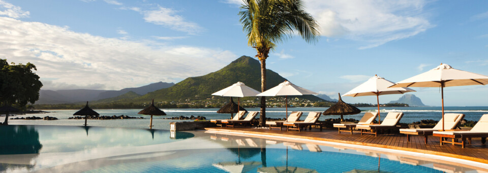 Pool mit Meerblick Sands Suites Resort & Spa Flic en Flac