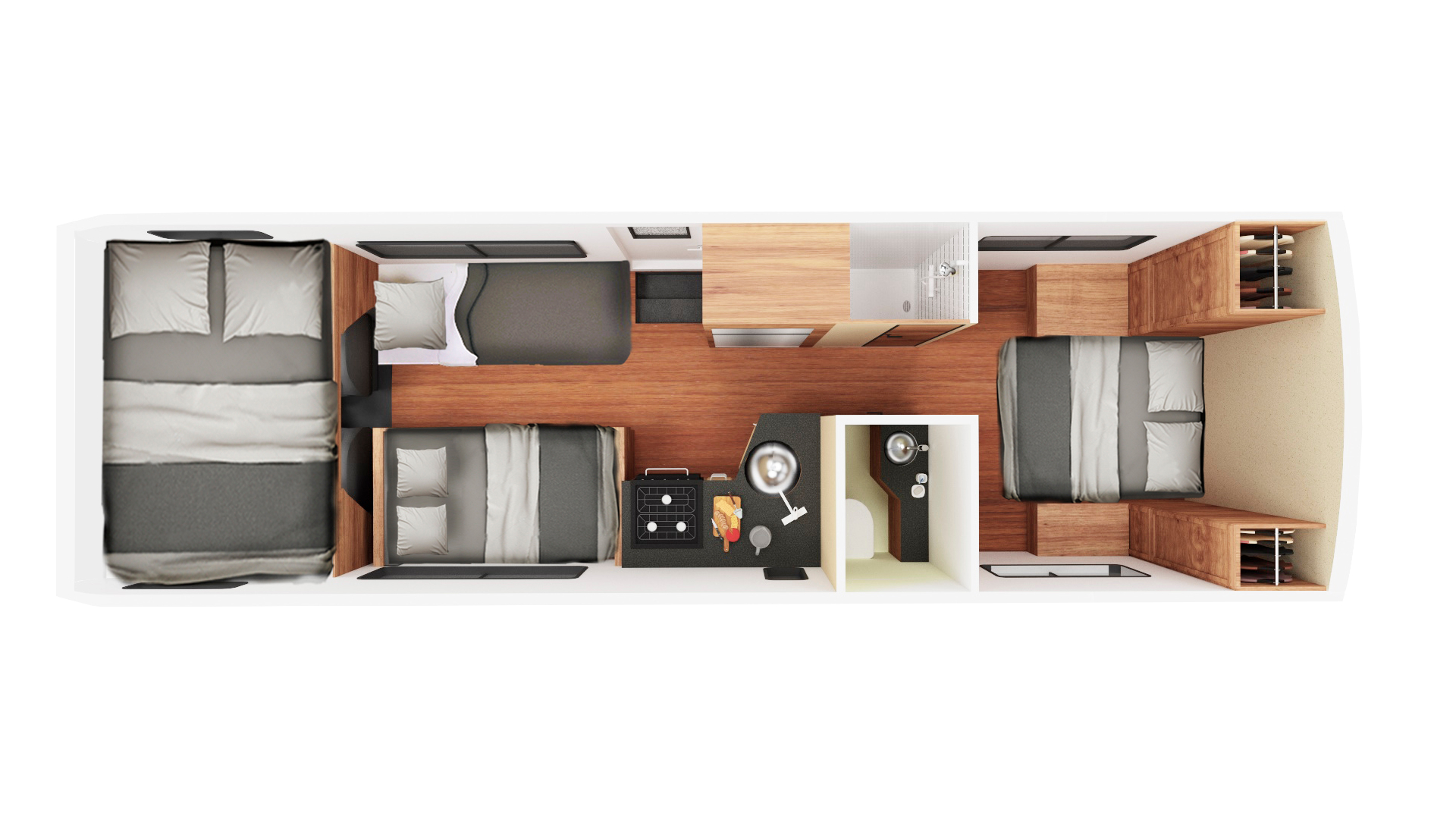 Floorplan bei Nacht des C-30 Large