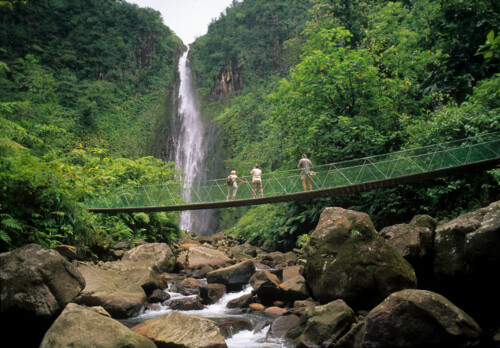 Guadeloupe in der Karibik