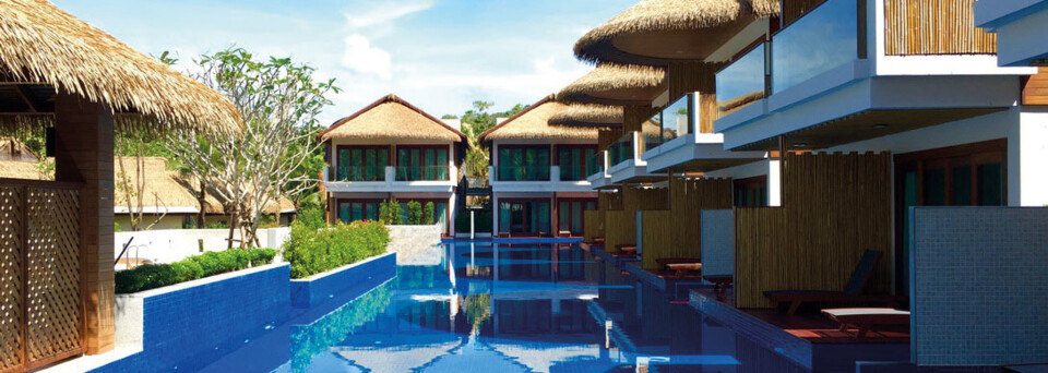 Tup Kaek Sunset Beach Resort Beispiel Deluxe-Zimmer mit Poolzugang