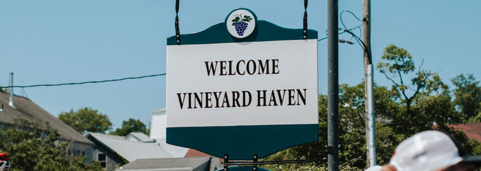 Martha's Vineyard Schild