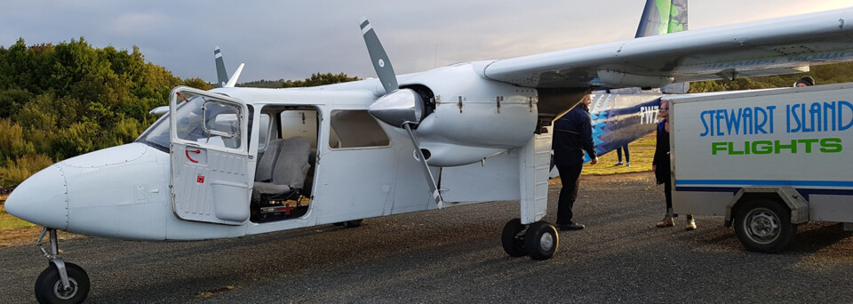 Neuseeland Reisebericht: Cessna Maschine nach Stewart Island