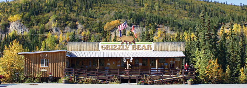 Außenansicht Cabin Denali Grizzly Bear Resort Denali Nationalpark