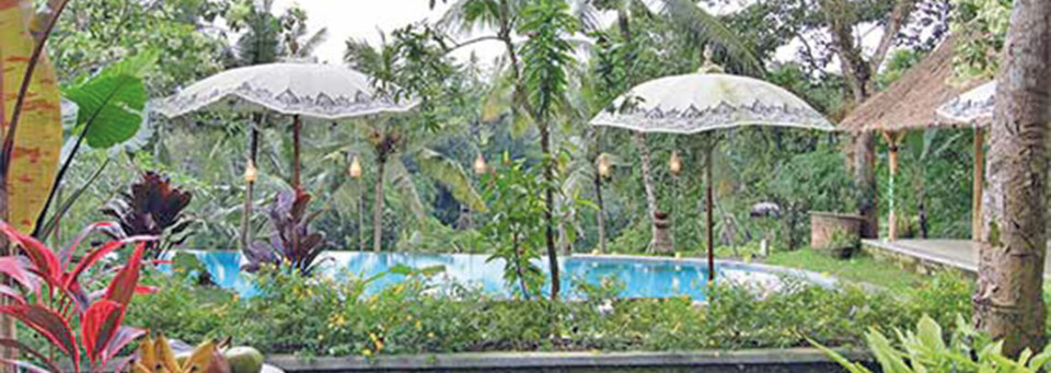 Bucu View Resort Gartenanlage mit Pool