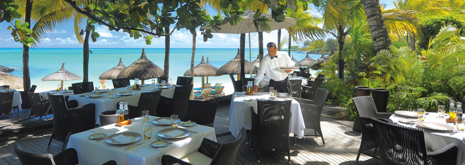 Restaurant mit Meerblick Beachcomber Royal Palm Grand Baie