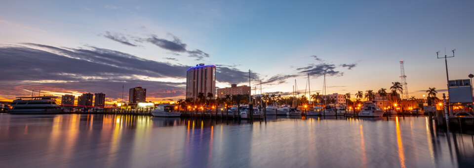 Fort Myers Down Town district