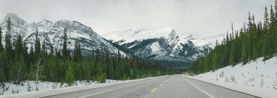 Jasper Nationalpark im Winter