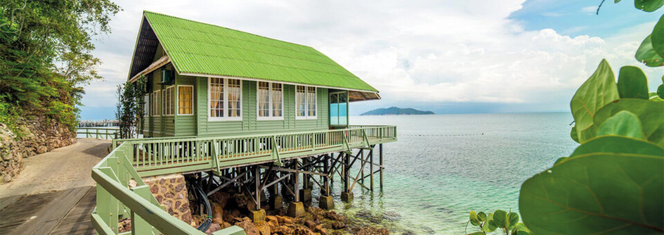 Waterfront Bungalow des Rawa Island Resort