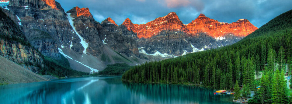 Banff Nationalpark Sonnenuntergang