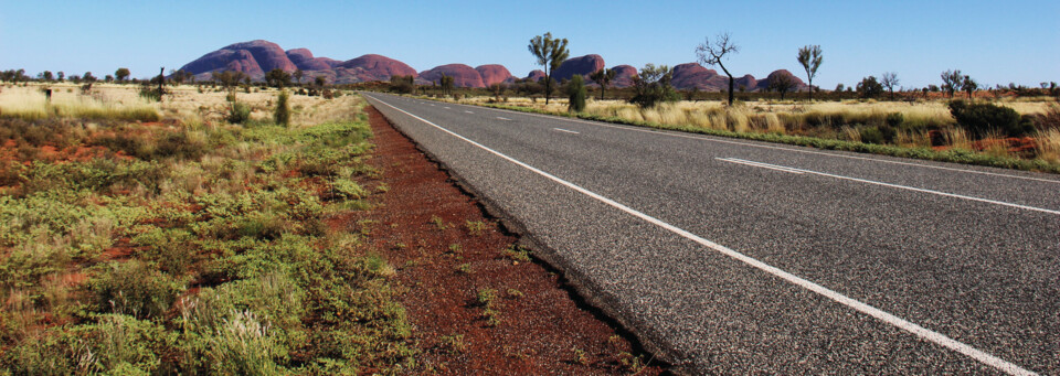 Straße zu Kata Tjuta