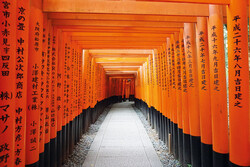 Fushimi Inari Tempel in Kyoto