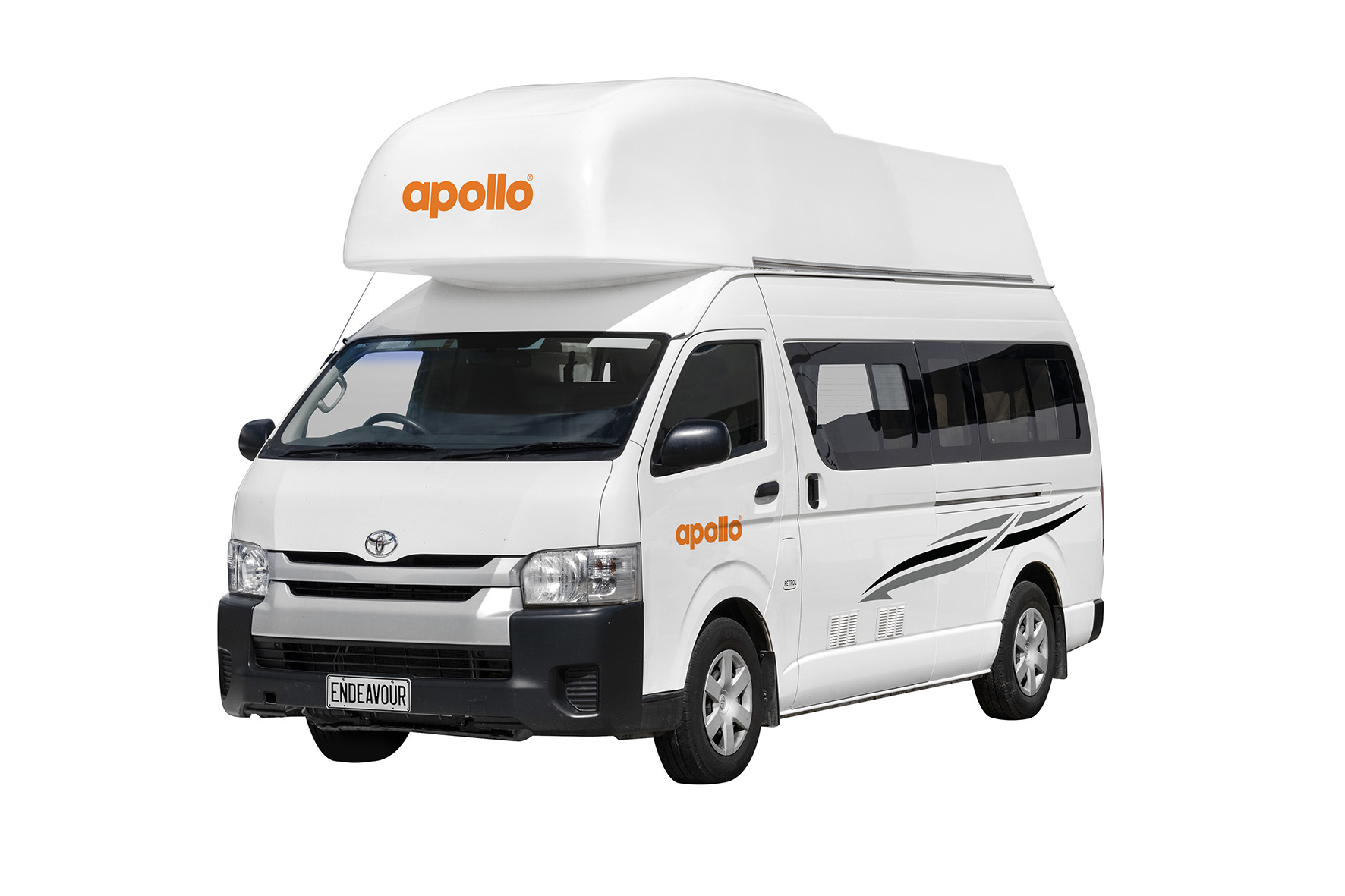 Aufteilung des Apollo Endeavour Camper