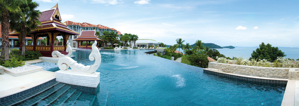 Pool des Amatara Wellness Resort