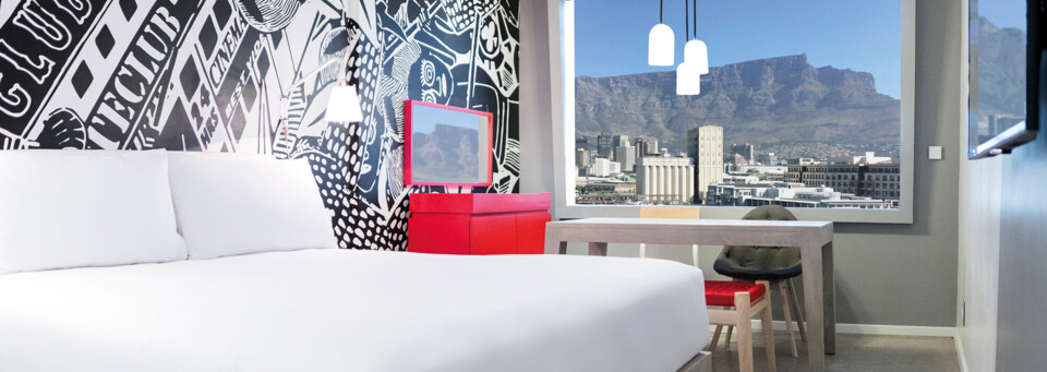 Studio-Zimmerbeispiel des Radisson RED Hotel Cape Town in Kapstadt