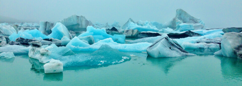 Islands Süden - Gletschersee Jökulsárlón