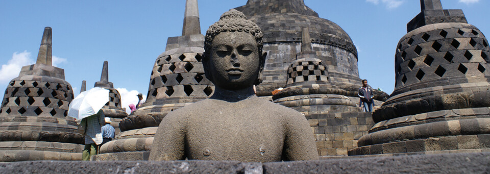 Borobudur Tempel auf Java