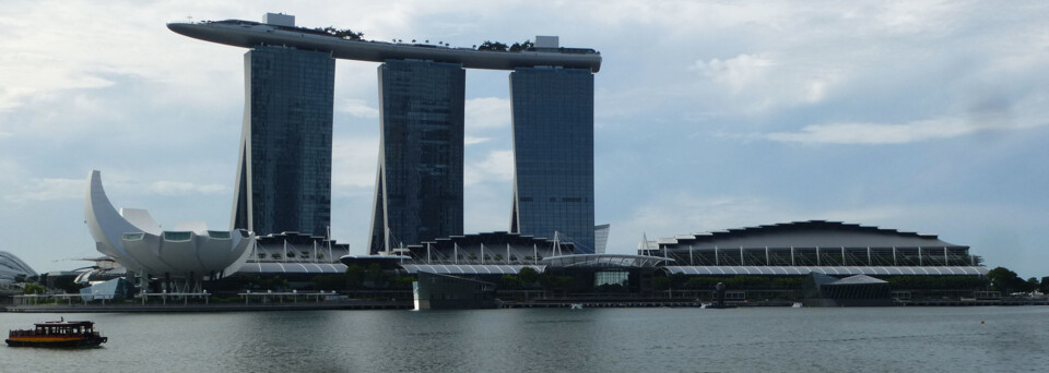 Reisebericht Neuseeland - Stopover in Singapur - Marina Bay Sandy