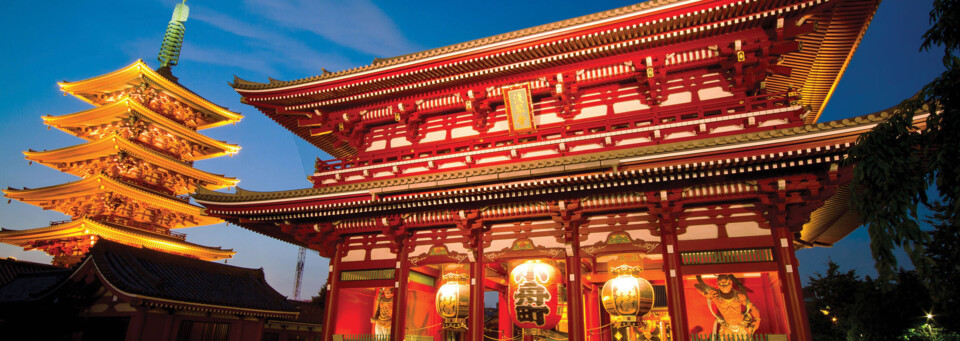 Sensoji Tempel in Tokyo