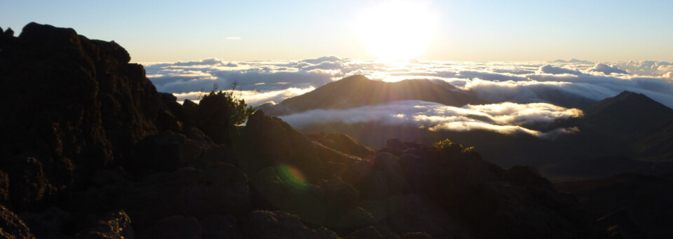 Sonnenaufgang am Mount Haleakala