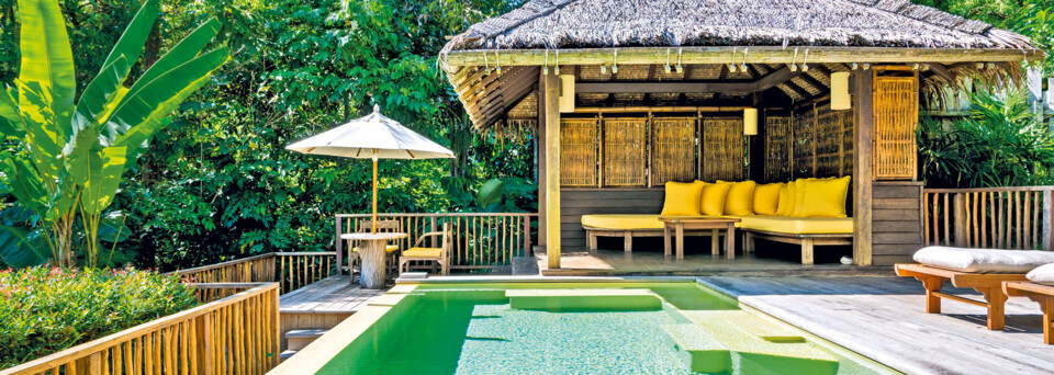 Six Senses Yao Noi Beispiel Hideaway-Pool-Villa