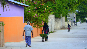 Reiseberichte Malediven: Fischerdorf