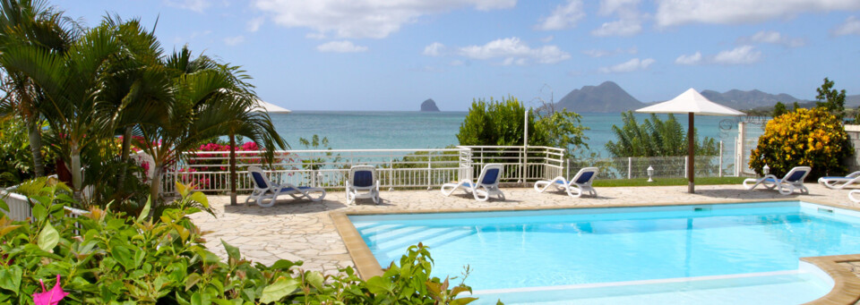 Pool vom Hotel Corail auf Martinique