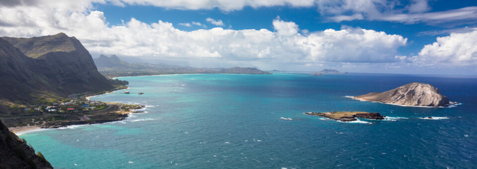 Oahu Küste und Meer