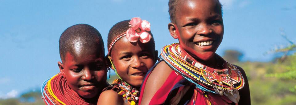 Masai Kinder Kenia