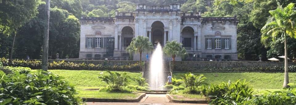 Brunnen im Botanischen Garten von Rio