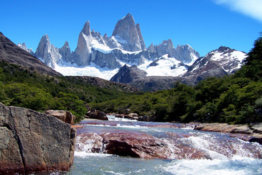 Argentinien El Chaltén Fitz Roy Massiv