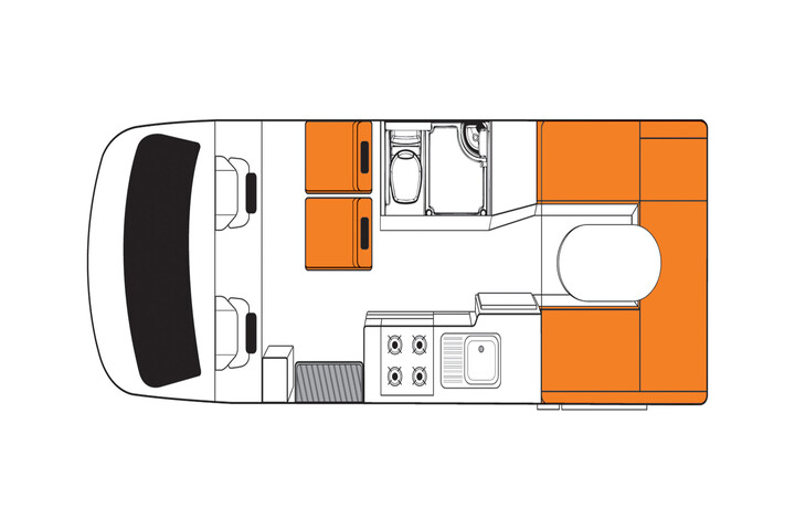 Floorplan bei Tag des Britz Discovery