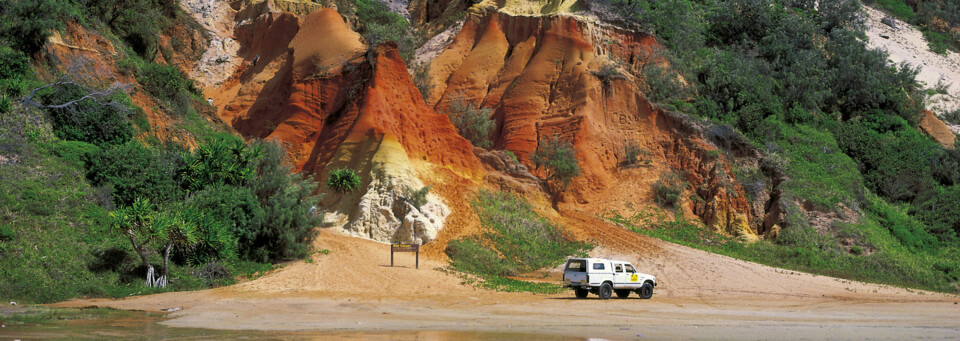 75 Mile Beach auf Fraser Island